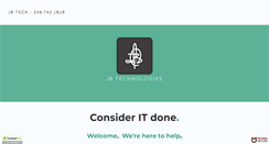Desktop Screenshot of jbtechonline.com